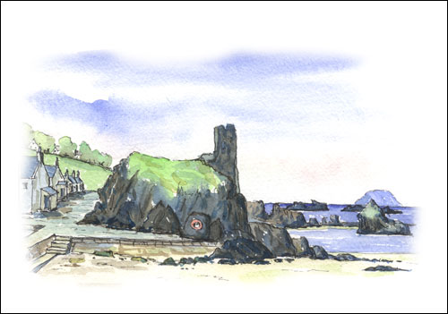 Dunure Castle, South Ayrshire