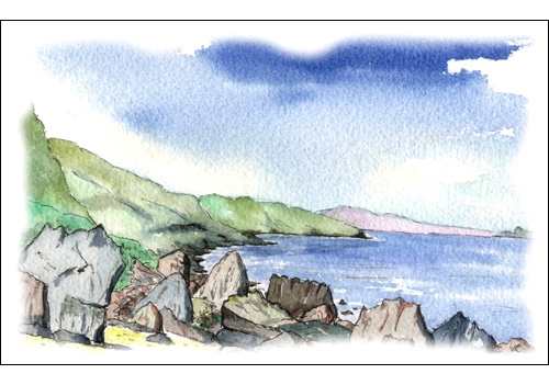 Fallen Rocks, Sannox, Isle of Arran