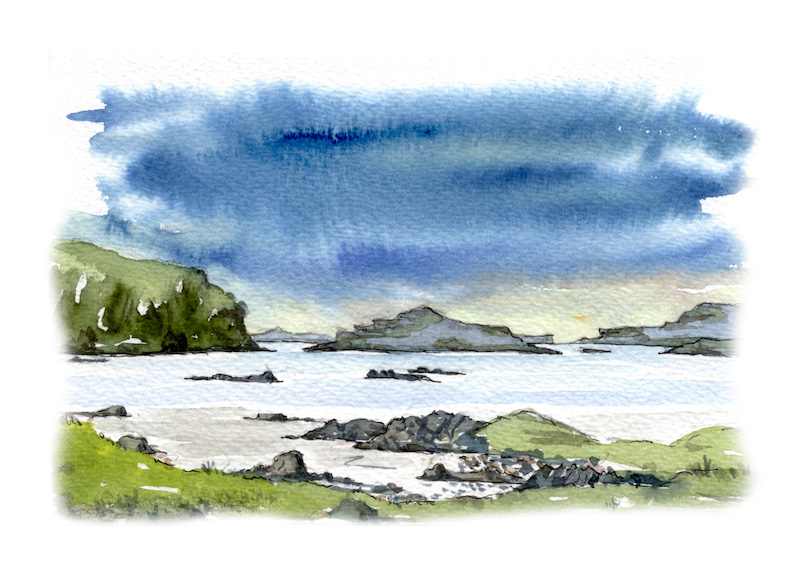 Loch Na Keal and Ulva Mull