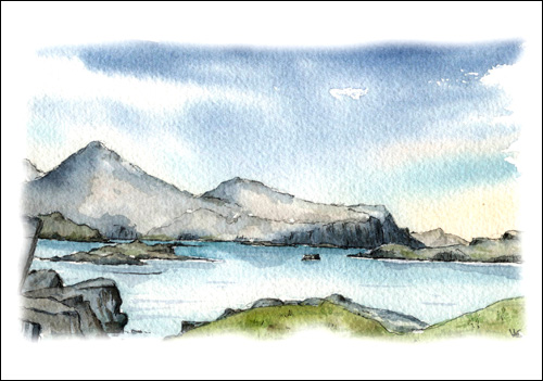Mull Ben More from Loch na Keal
