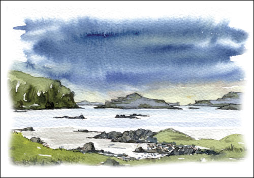 Loch Na Keal and Ulva, Isle of Mull