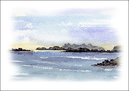 Sma' Isles from Ardnamurchan