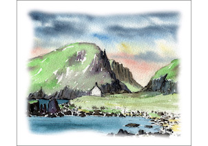 Bothy on Shiant Isles, Outer Hebrides