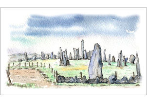 Callanish Standing Stones, Isle of Lewis #1