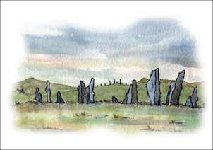 Callanish Standing Stones, Isle of Lewis #2