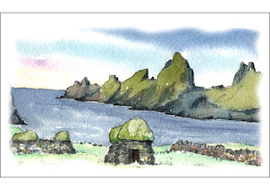Cliets, Village Bay, St. Kilda