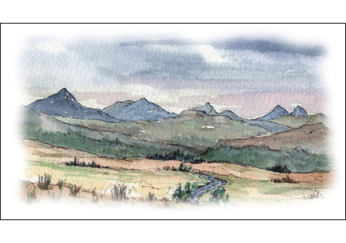 Ben Ledi from Kippen Road