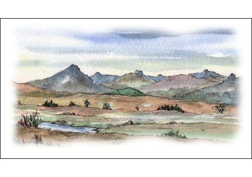 Ben Lomond from Kippen Road #1