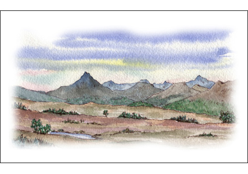 Ben Lomond from Kippen Road #2