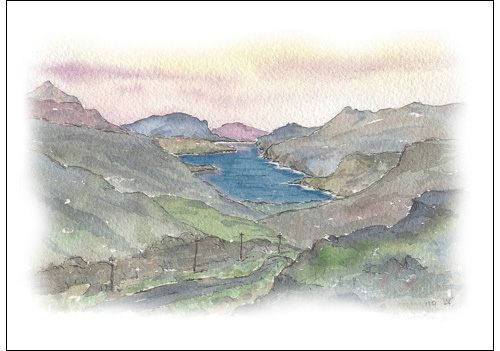 Loch Maree from Achnasheen Road, Wester Ross