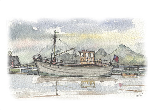 MFV Marellan, Crinan Canal, Argyll